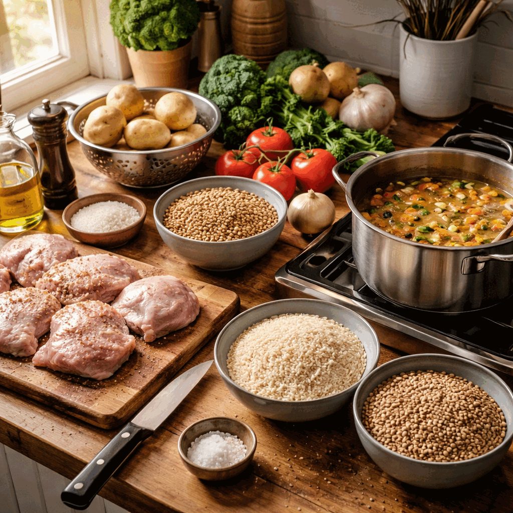 Kako sestaviti jedilnik za družino za 50 evrov na teden brez slabih kompromisov