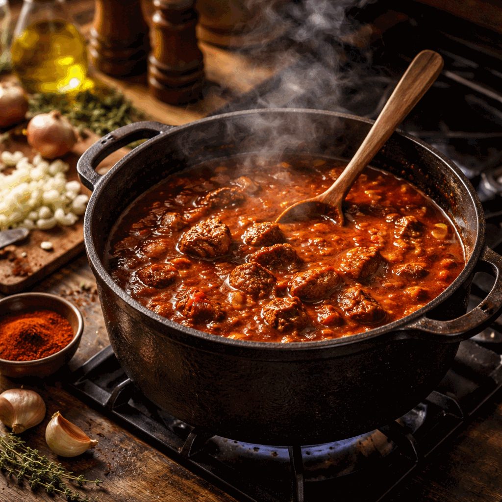 Recept za goveji golaž kot nekoč, brez bližnjic in brez napak