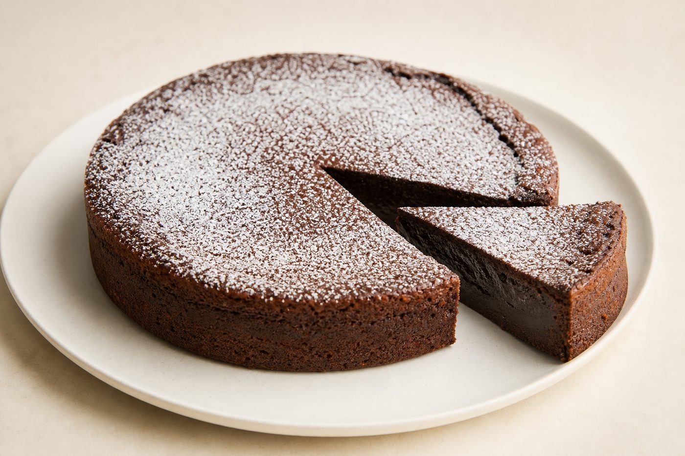 Čokoladna torta brez moke: sočna sladica v 50 minutah