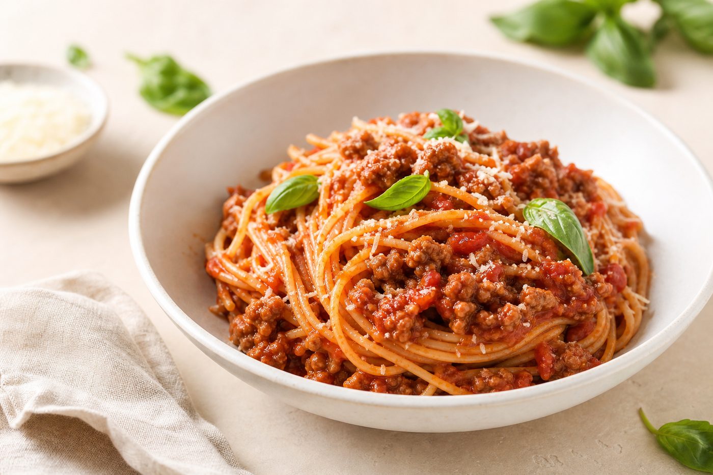 Špageti bolognese: domač recept za kosilo v 60 minutah