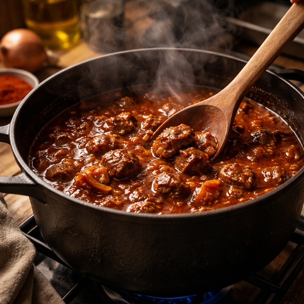 Kako narediti popoln golaž, ki vedno uspe in ostane sočen