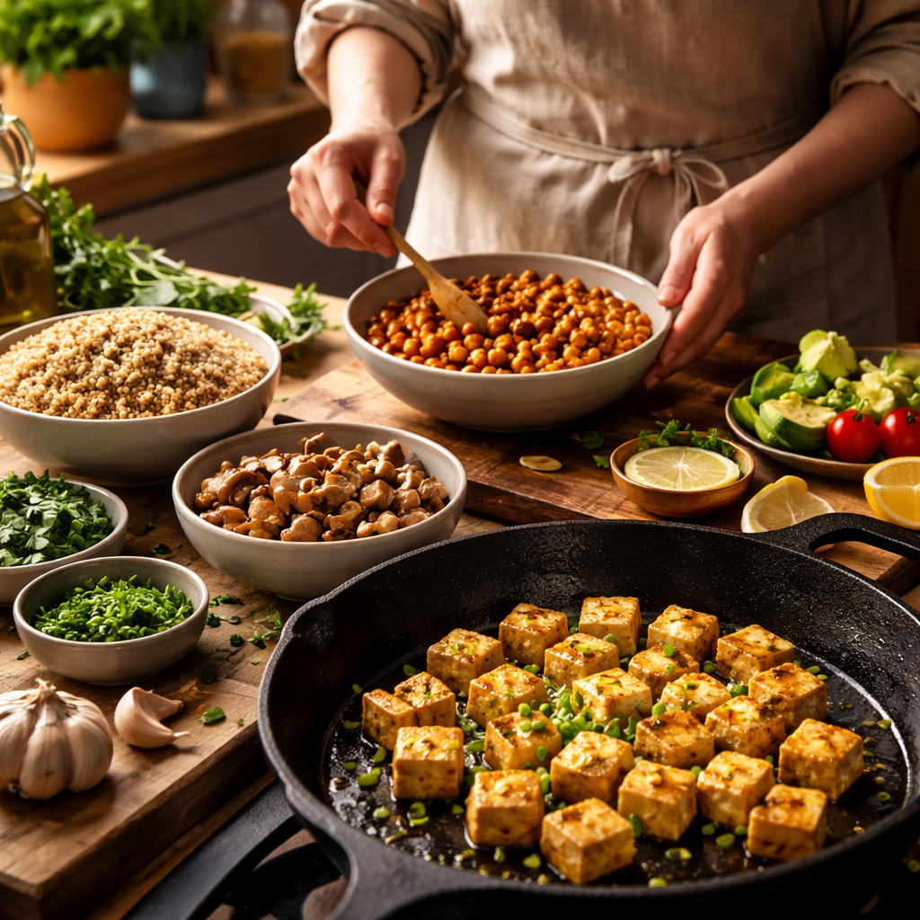 Kako nadomestiti meso v obrokih, da okus in nasitnost ne trpita