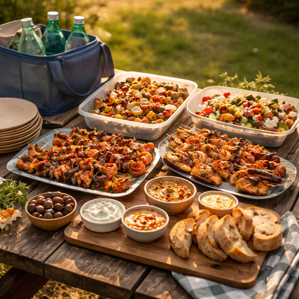 Top ideje za piknik 2026, ki zdržijo pot, vročino in lačne goste